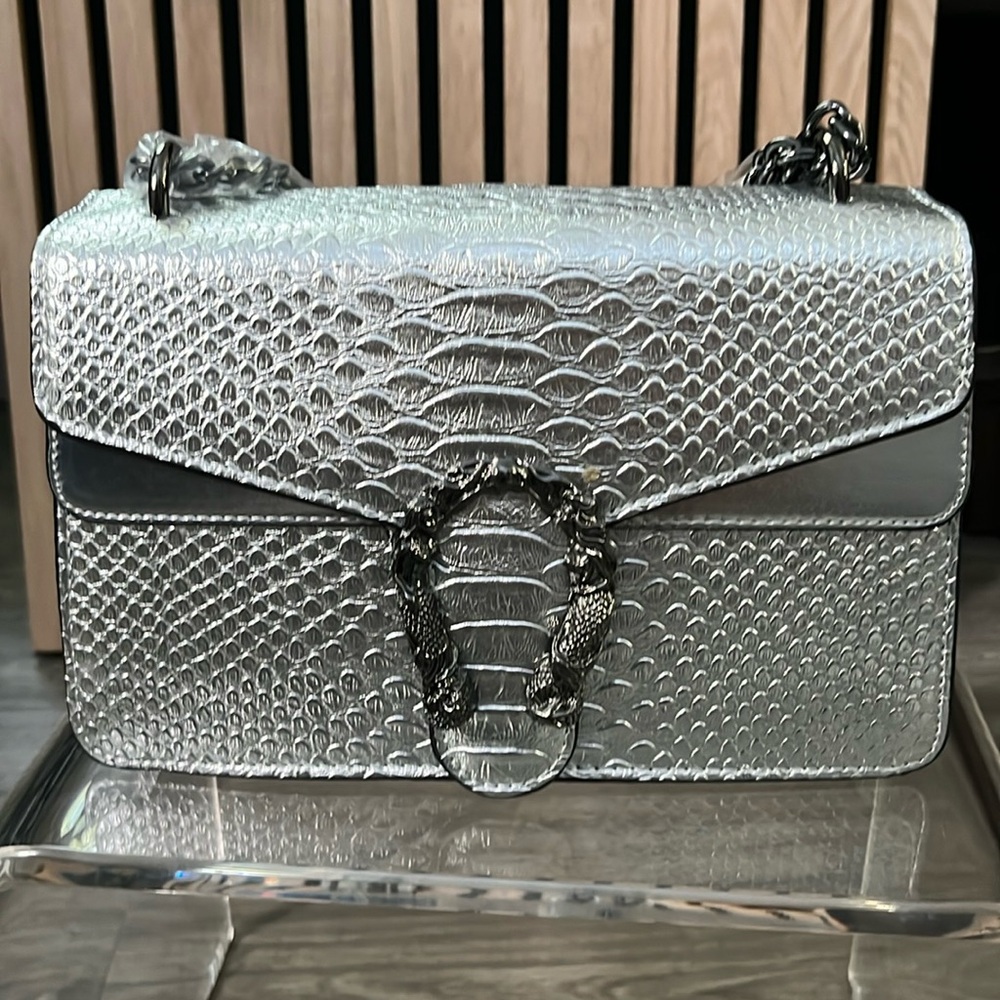 Silver Chain Bag